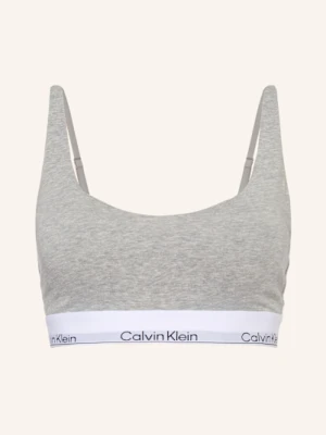 Calvin Klein Biustonosz Bustier Icon Cotton Modal grau