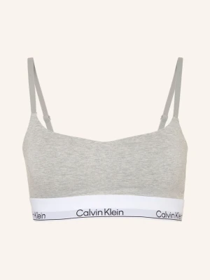 Calvin Klein Biustonosz Bustier Icon Cotton Modal grau