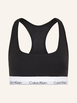 Calvin Klein Biustonosz Bustier Icon Cotton Modal schwarz