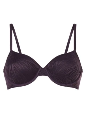 Calvin Klein Biustonosz damski na fiszbinach Kobiety Koronka lila,
