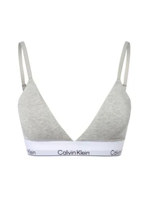 Calvin Klein Biustonosz damski - usztywniany Kobiety Bawełna szary marmurkowy,