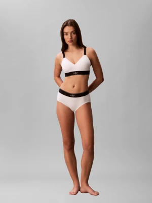 Calvin Klein Biustonosz damski - usztywniany Kobiety biały jednolity,