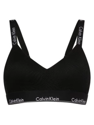 Calvin Klein Biustonosz damski - Usztywniany - Wielofunkcyjne ramiączka Kobiety Sztuczne włókno czarny jednolity,