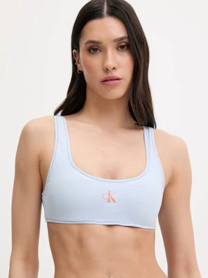 Calvin Klein biustonosz kąpielowy damski niebieski