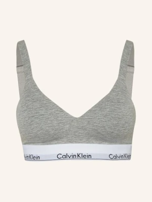 Calvin Klein Biustonosz Push-Up Icon Cotton Modal grau