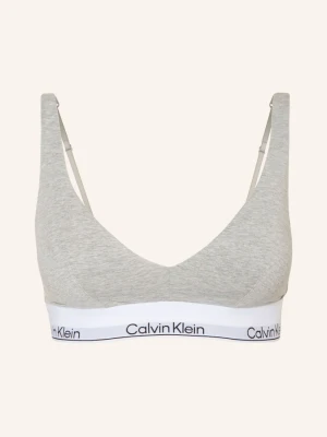 Calvin Klein Biustonosz Push-Up Icon Cotton Modal grau