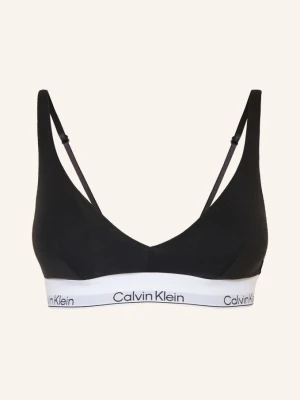 Calvin Klein Biustonosz Push-Up Icon Cotton Modal schwarz