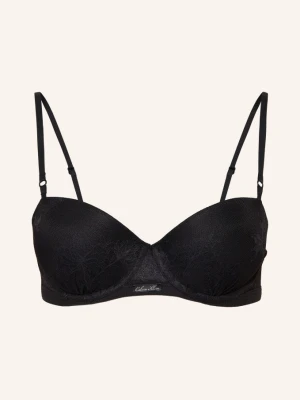 Calvin Klein Biustonosz Push-Up Icon Stretch Lace schwarz CZARNY