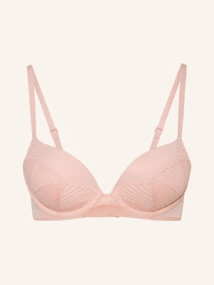 Calvin Klein Biustonosz Push-Up Perfectly Fit Lace rosa BLADORÓŻOWY