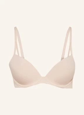 Calvin Klein Biustonosz Push-Up Seductive Comfort beige