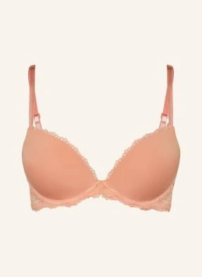 Calvin Klein Biustonosz Push-Up Seductive Comfort Light beige