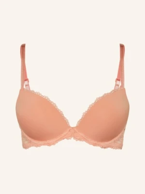 Calvin Klein Biustonosz Push-Up Seductive Comfort Light beige