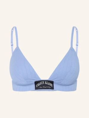Calvin Klein Biustonosz Trójkątny Heritage Classic Cotton Stretch blau