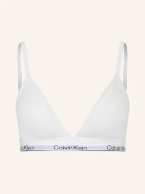 Calvin Klein Biustonosz Trójkątny Icon Cotton Modal weiss