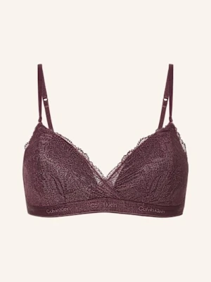 Calvin Klein Biustonosz Trójkątny Modern Lace lila