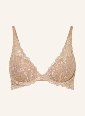 Calvin Klein Biustonosz Usztywniany Lightly Lined beige