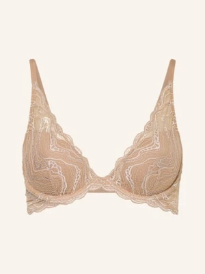 Calvin Klein Biustonosz Usztywniany Lightly Lined beige