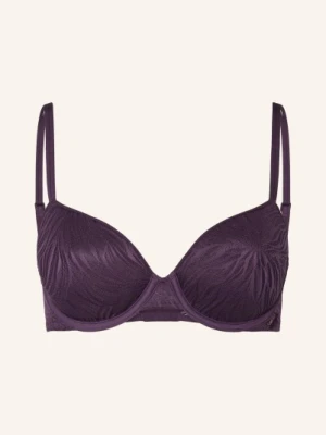Calvin Klein Biustonosz Usztywniany Sheer Marquisette lila