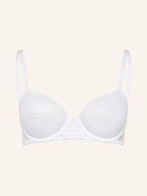 Calvin Klein Biustonosz Usztywniany Sheer Marquisette weiss