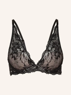 Calvin Klein Biustonosz Z Fiszbinami Seductive Comfort schwarz