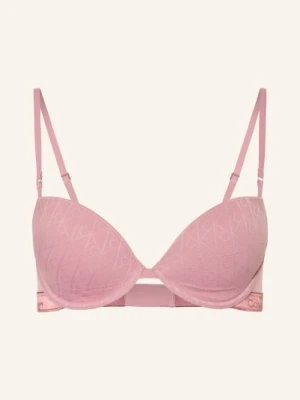 Calvin Klein Biustonosz Z Miseczkami Icon Lace Metallic rosa