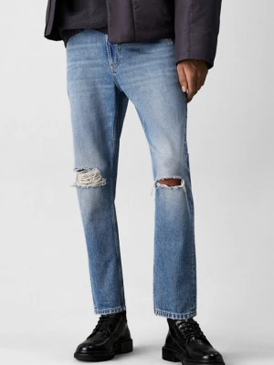 CALVIN KLEIN Błękitne męskie jeansy Dad Jean, Rozmiar 33