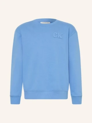 Calvin Klein Bluza blau JASNONIEBIESKI