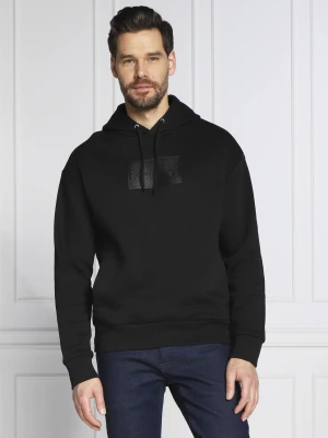 Calvin Klein Bluza COMFORT HOODIE | Regular Fit czarny
