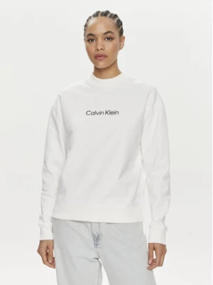 Calvin Klein Bluza Hero Logo K20K205450 Biały Regular Fit