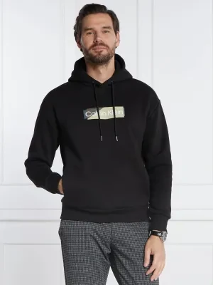 Calvin Klein Bluza LAYERED GEL LOGO HOODIE | Regular Fit