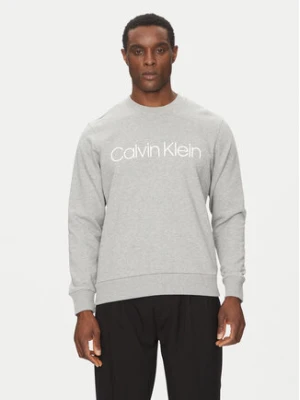 Calvin Klein Bluza Logo K10K104059 Szary Regular Fit