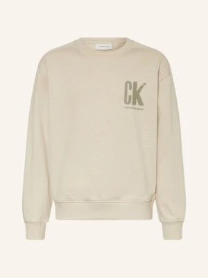 Calvin Klein Bluza Nierozpinana beige