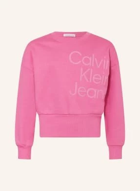 Calvin Klein Bluza Nierozpinana pink