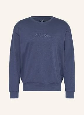 Calvin Klein Bluza Nierozpinana Rekreacyjna Modern Terry blau