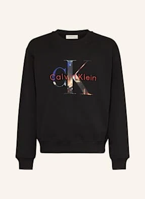 Calvin Klein Bluza Nierozpinana schwarz