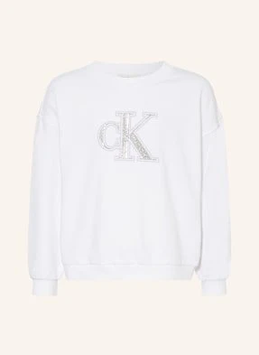 Calvin Klein Bluza Nierozpinana weiss