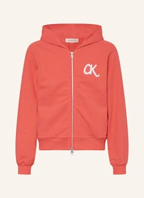 Calvin Klein Bluza Rozpinana rot