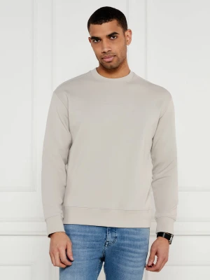 Calvin Klein Bluza TECH INTERLOCK | Loose fit beżowy
