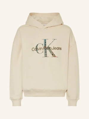 Calvin Klein Bluza Z Kapturem beige
