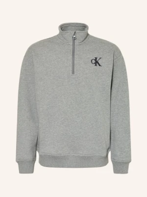 Calvin Klein Bluza Z Kapturem grau