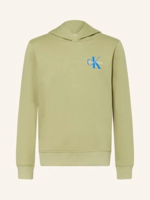 Calvin Klein Bluza Z Kapturem gruen