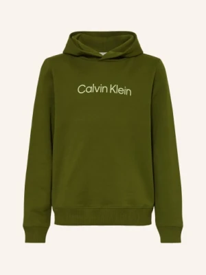 Calvin Klein Bluza Z Kapturem Logo Reg gruen