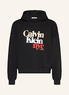 Calvin Klein Bluza Z Kapturem schwarz
