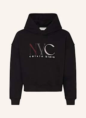 Calvin Klein Bluza Z Kapturem schwarz