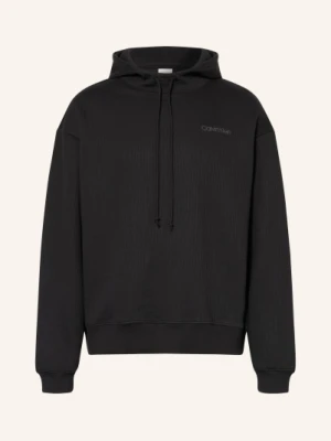 Calvin Klein Bluza Z Kapturem Typu Lounge schwarz