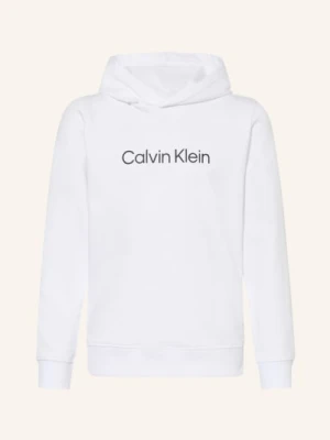 Calvin Klein Bluza Z Kapturem weiss