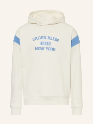 Calvin Klein Bluza Z Kapturem weiss