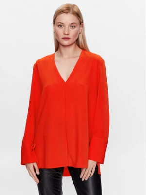 Calvin Klein Bluzka K20K205688 Pomarańczowy Regular Fit