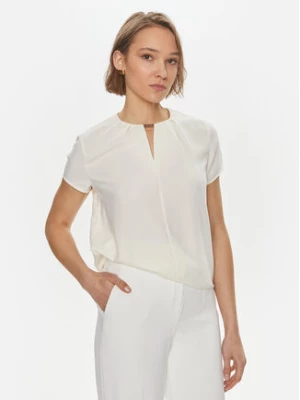 Calvin Klein Bluzka K20K207062 Biały Regular Fit