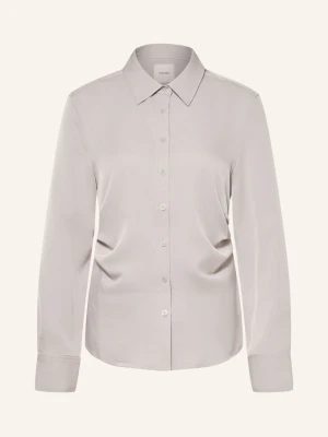 Calvin Klein Bluzka Koszulowa grau JASNOCZARY